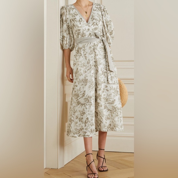 Gorgeous ZIMMERMAN linen midi dress! - Picture 1 of 7